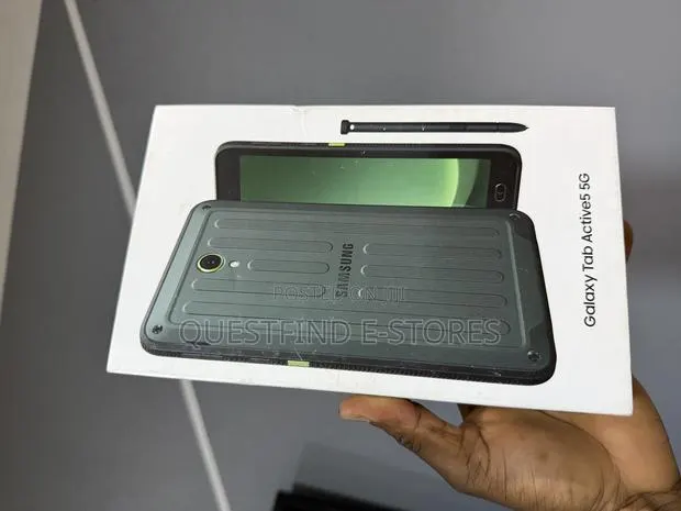 New Samsung Galaxy Tab Active5 Pro 128 GB Green · Photo 1