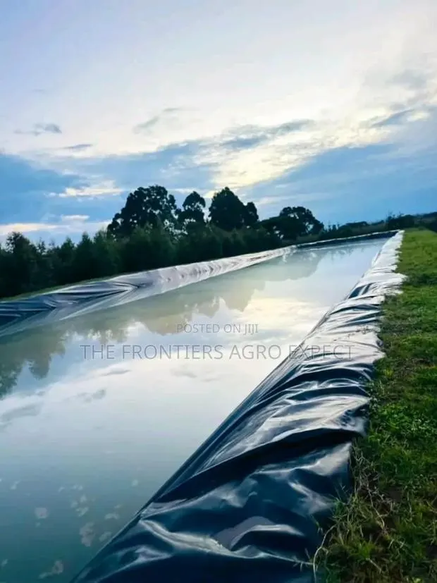 Earthen Pond and Water Reservoir With Hdpe Liner · Photo 1