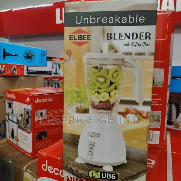 Elbee 2-in-1 Blender With Unbreakable Jar – Ub6 · Photo 1