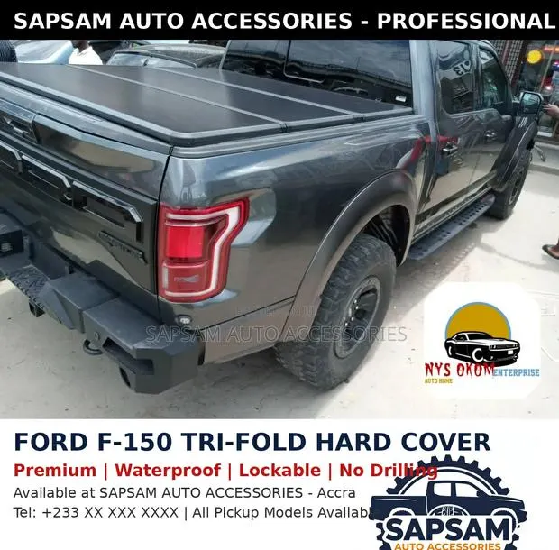 Ford F-150 Raptor X Tri-Fold Hard Cover - Installed by Sapsam Auto · Photo 1