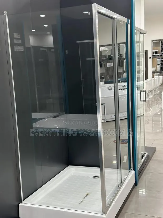 Shower Cubicle 120x90cm_shower Glass_shower Room_clear Shower Glass · Photo 6