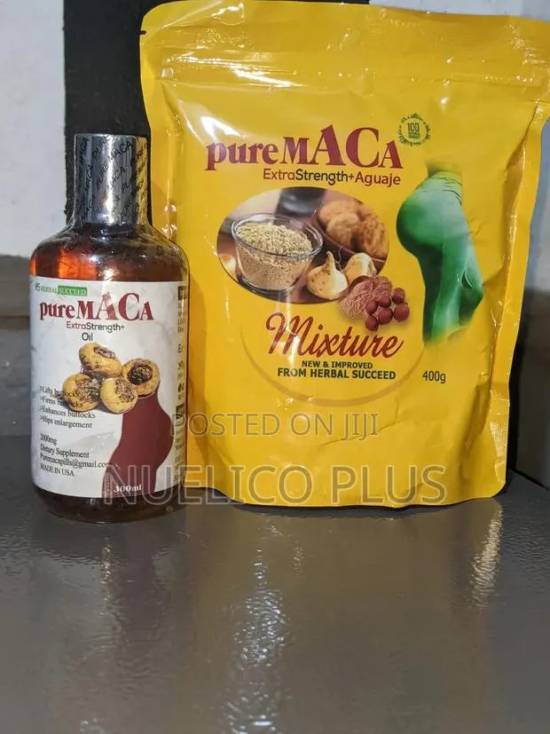 Pure Maca Extra Strength + Aguaje Combo – Natural Body Enhancement · Photo 1