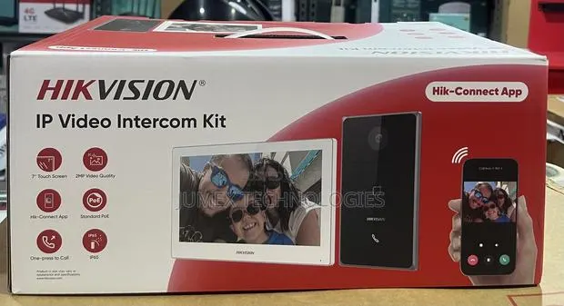 Hikvision Ip Video Intercom Kit Ds-Kis608-P Hik-Connect App 7’’ Screen · Photo 1
