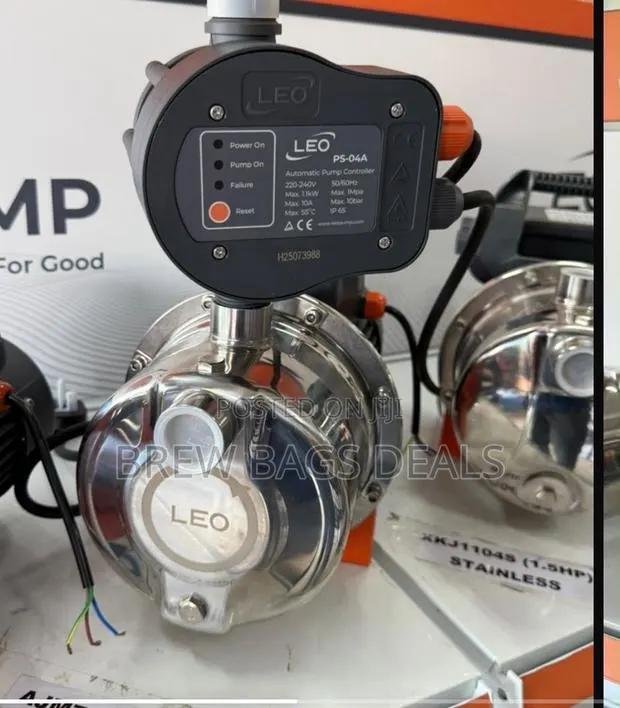 Original Brand New LEO Water Pump Machine 1.5 HP. · Photo 1