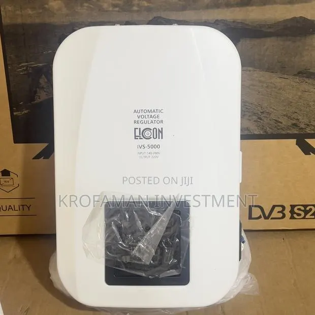 Elcon Wall Mount Automatic Voltage Regulator 5000w · Photo 1