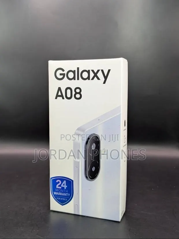 New Samsung Galaxy A08 128 GB Silver · Photo 1