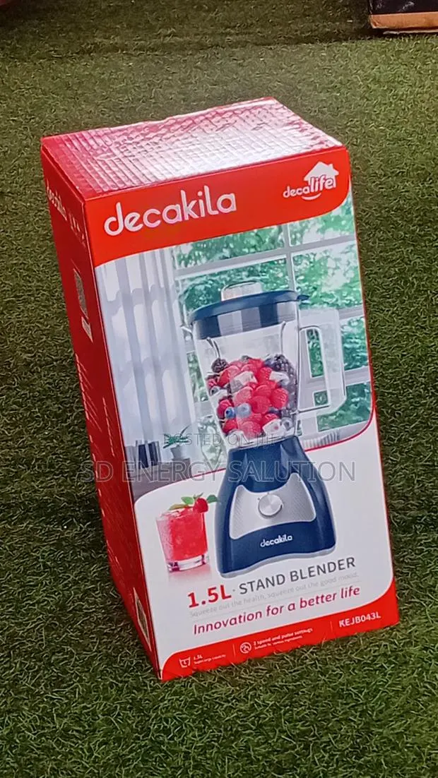 Decakila 1.5l Electric Blender With Stainless Steel Blades · Photo 1