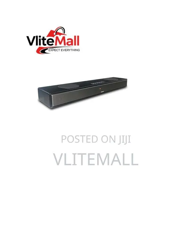 Nasco 110 Watt Audio Sound Bar
Sku:
Nas-FSB-1000wbt · Photo 1
