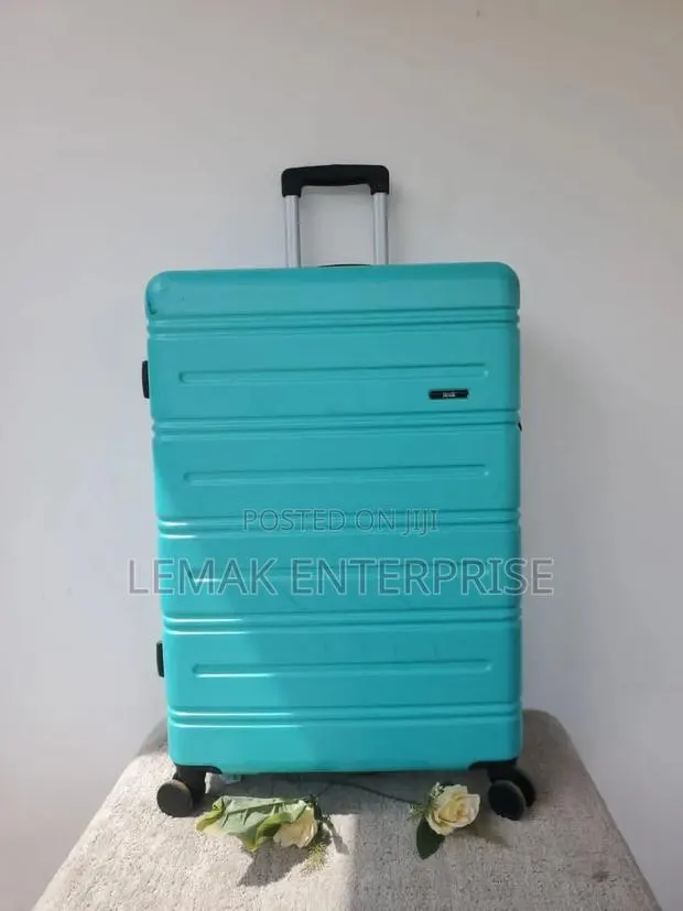 Rock Lisbon 8 Wheel Hard Turquoise Cabin Traveling Suitcase · Photo 1