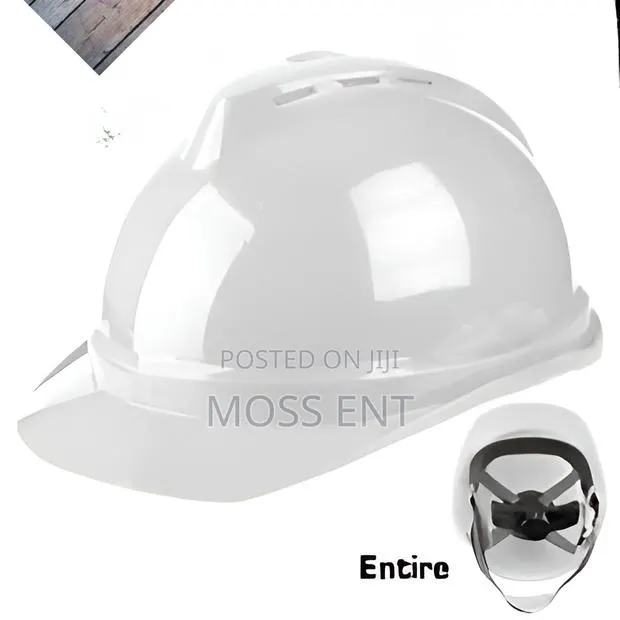 Safety Helmet - White - Ind - Hsh202 · Photo 1