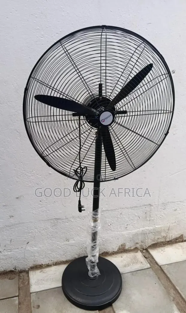 Havyx 30-Inch Industrial Stand Fan (Model: Fs-750). · Photo 1