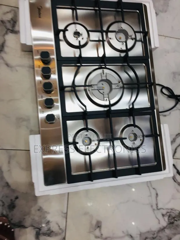 Kenwood 5Gas Built-in Burner 90cm Wide Stainless Steel · Photo 1