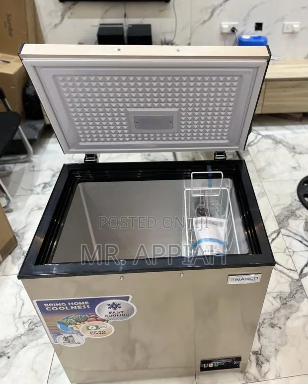 Buy Original Nasco 150l 1 Door Electric Chest Freezer(Gold) · Photo 1