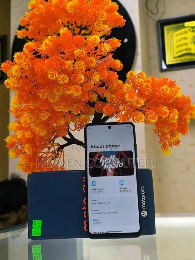 New Motorola G34 5G 128 GB Black · Photo 1