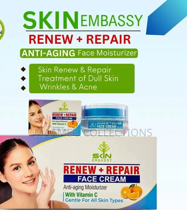 Skin Embassy Renew + Repair Face Cream For Dull Skin. · Photo 1