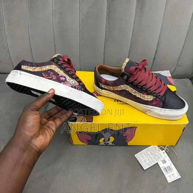 Vans Old Skool 36 LX Souvenir "Burgundy" Sneakers (Location: Adum Ksi) · Photo 1