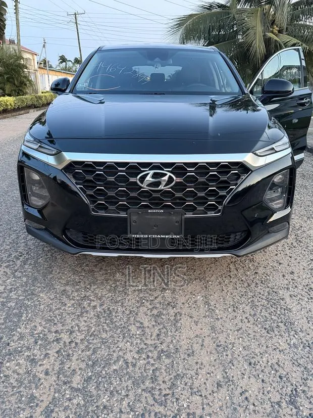 Hyundai Santa Fe SEL 2.4 AWD 2020 Black · Photo 1