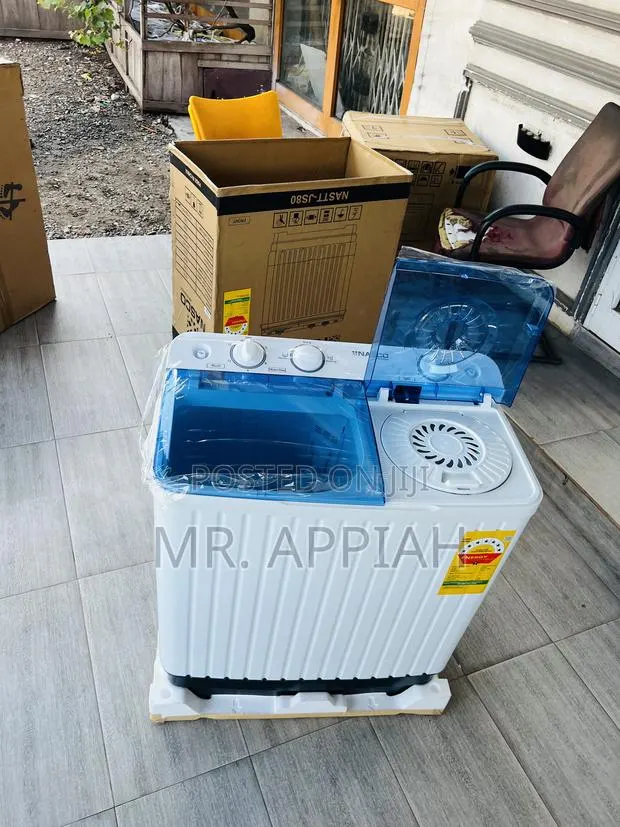 Get Nasco 8kg Twin Tub Electric Washing Machine(Spin Dry) · Photo 1