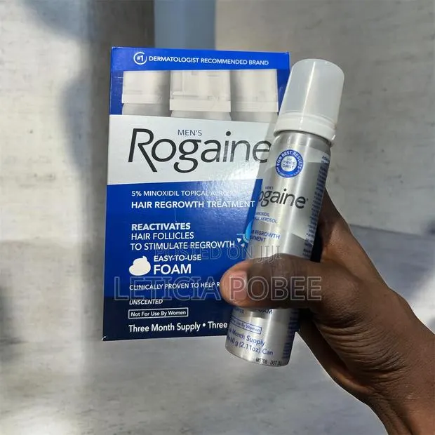 Men’S Rogaine 5% Foam for Bald Spots Thinning Hair · Photo 1