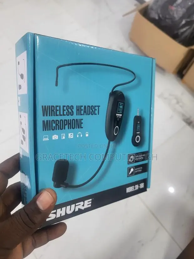 Shure Wireless Headset Microphone · Photo 1