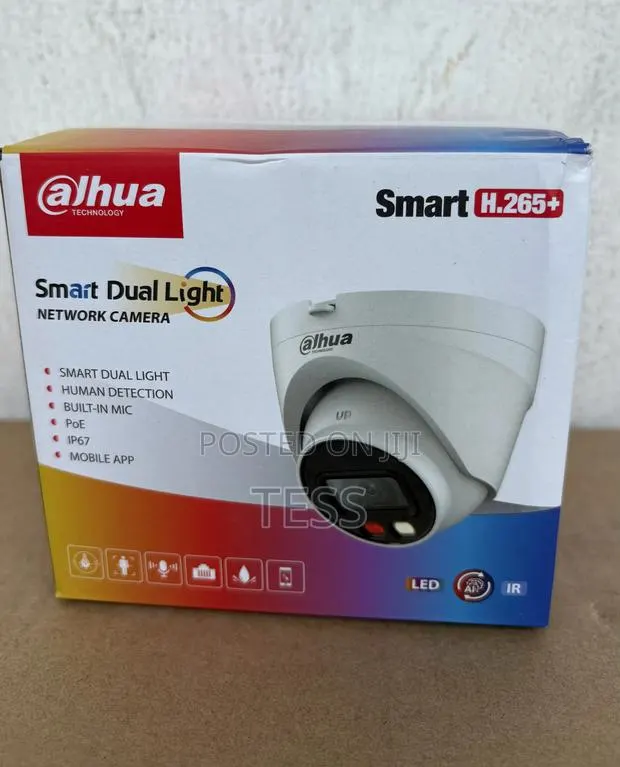 Dahua IP 2MP Full Color Audio Ai Light DH-IPC-HDW1239V-A-IL · Photo 1