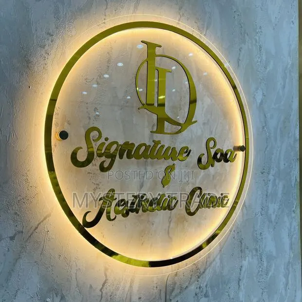 Indoor Backlit Signage for Ld Spa · Photo 1