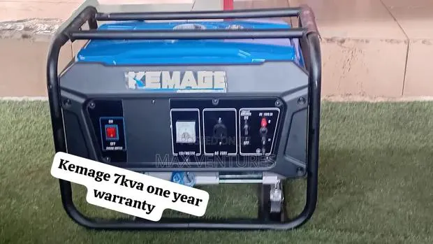 Kemage 8000w Petrol Generator – Rugged 7kva Performance 7kva · Photo 1