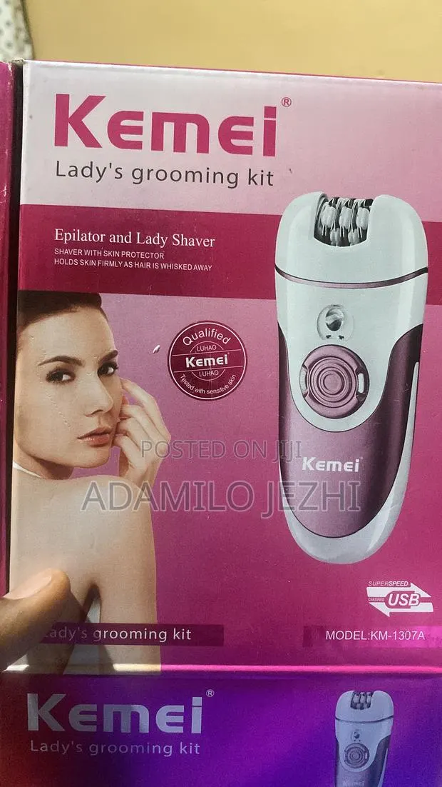 Kemei 2-in-1 Rechargeable Epilator Lady Shaver KM-1307A - BRAND NEW · Photo 1
