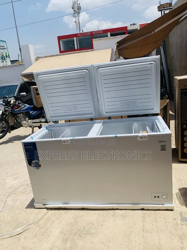 Shop From Us Two Door White 508l Chest Freezer Midea · Photo 1