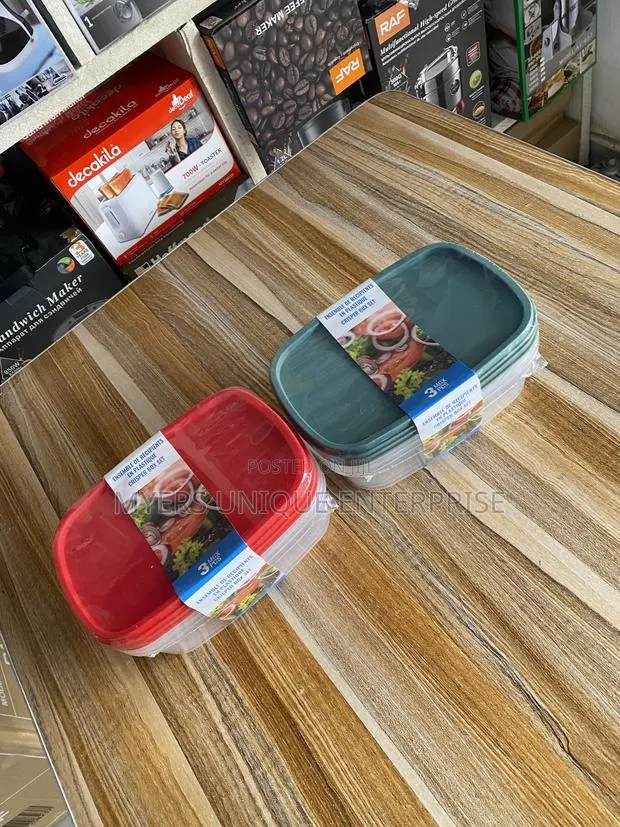 3pcs Kitchen Organizer Storage Boxes · Photo 1