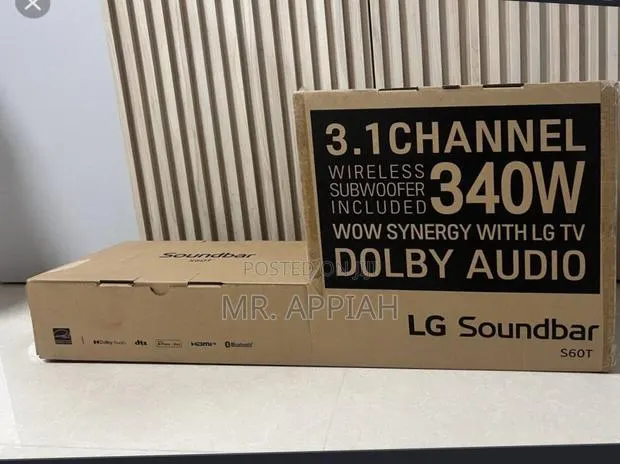 Original Lg S60t 3.1channel Wireless Sound Bar(Black) · Photo 1