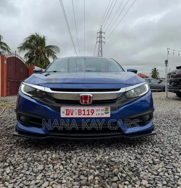 Honda Civic 2017 Blue · Photo 1