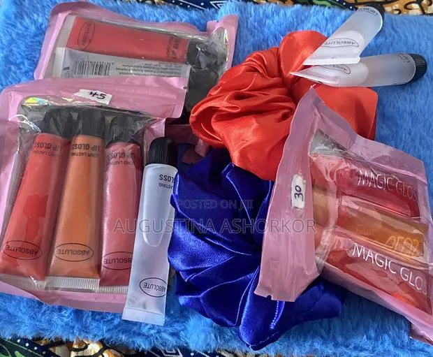 Affordable Scrunchies and Lipglosses · Photo 1