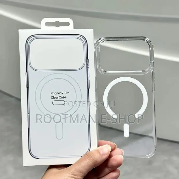 Crystal Clear Magnetic Case for iPhone 17 (Air | Pro | Pro Max) · Photo 1