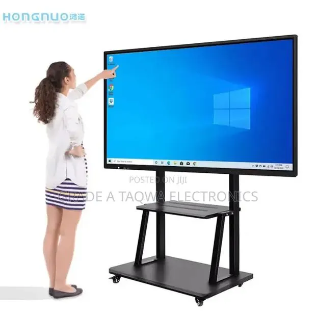 Takes From 60-100 Inches Movable Tv Stand · Photo 1