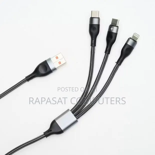 Heatz ZC311 3-in-1 High Speed USB Data Cable · Photo 1