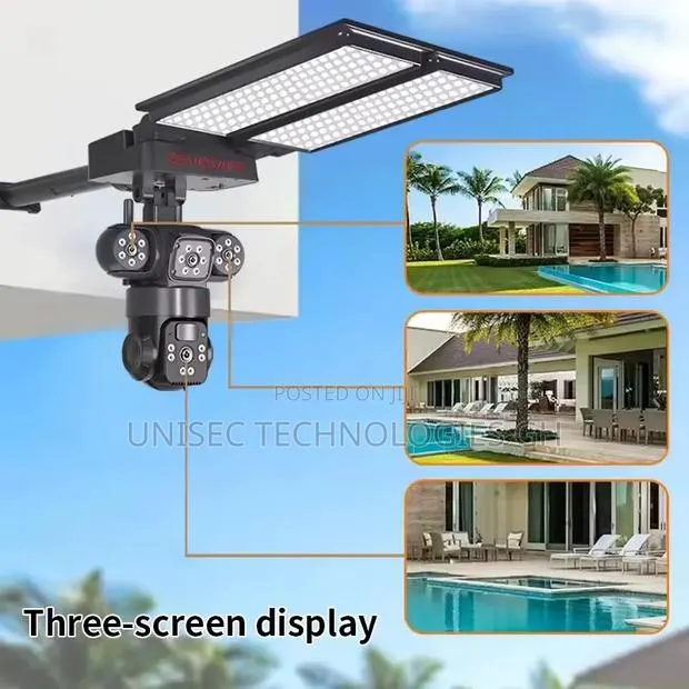 Ai Solar Camera+ Lighting 4g Sim 3 Lens · Photo 1