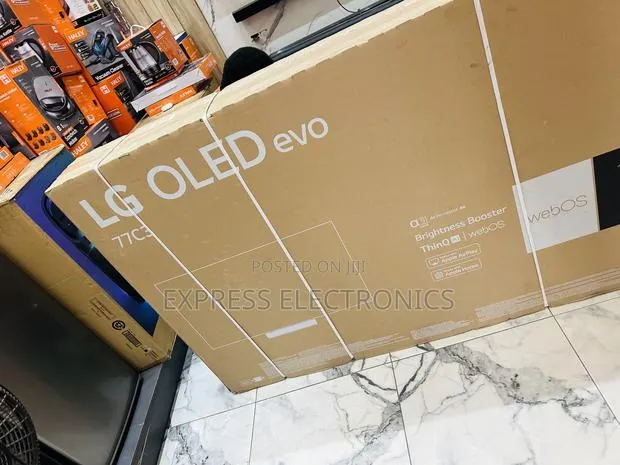 Call and Order for the New 77”Oled Smart Glossy Tv · Photo 1
