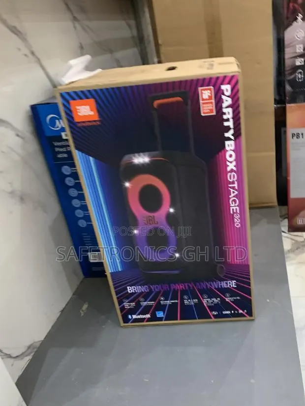 Exclusive Black 240 Watts Bluetooth JBL Partybox Stage 320 Speaker · Photo 1