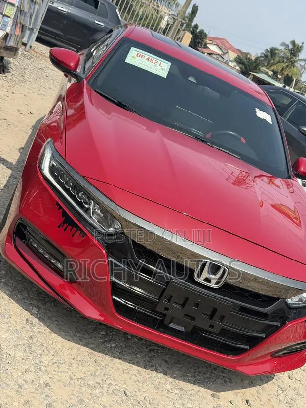Honda Accord Sport 2018 Red · Photo 1