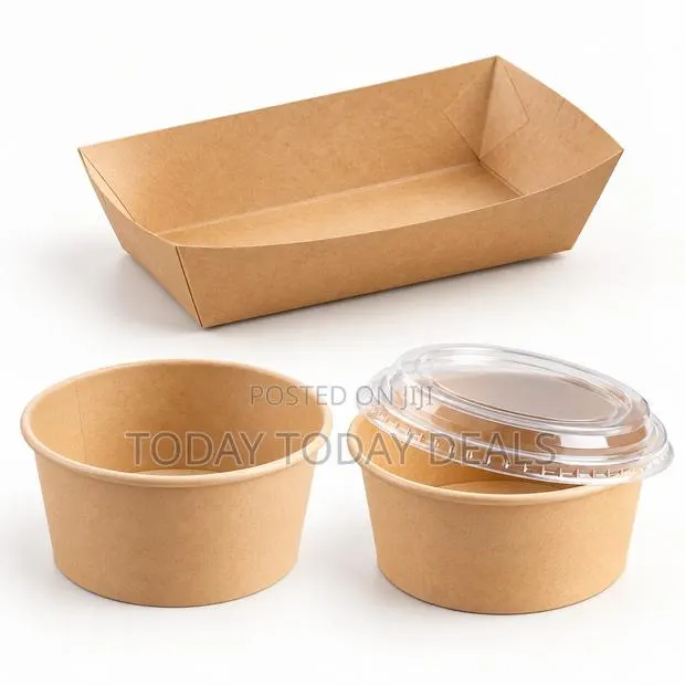 Paper Kraft Bowls and Trays · Photo 1