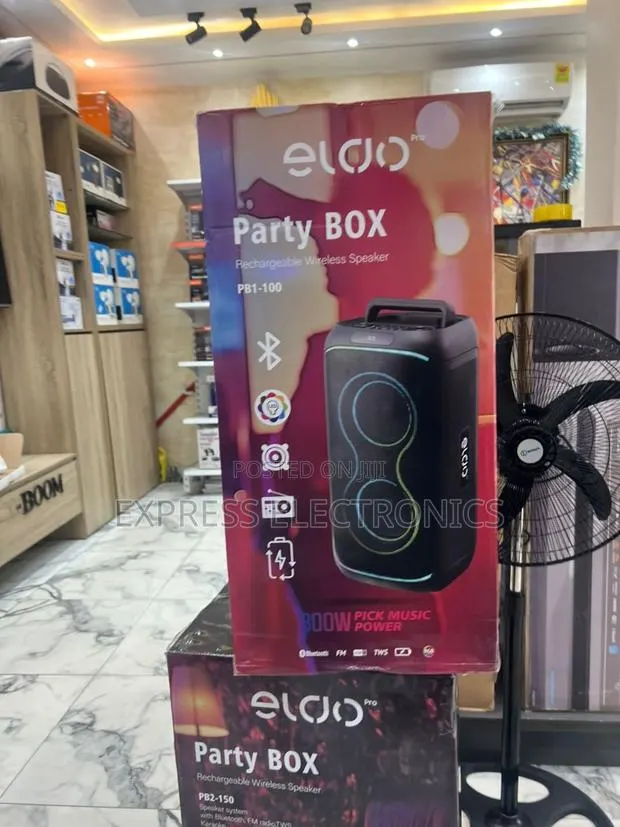 Text Us for Your Eldo Pb1-100 Double 6,5"Bluetooth Speaker · Photo 1