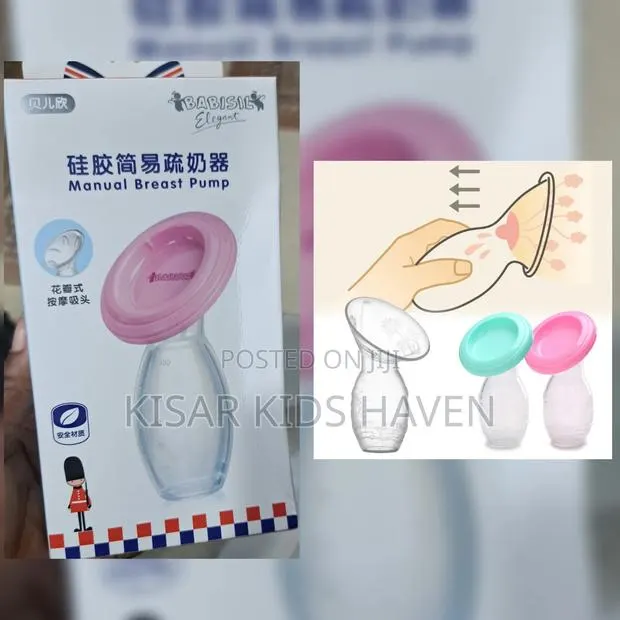 Silicone Manual Breast Pump · Photo 1