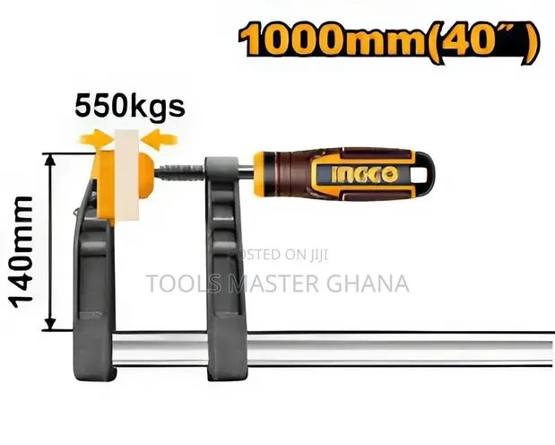 F Clamp With Plastic Handle - Hfc021404 · Photo 1