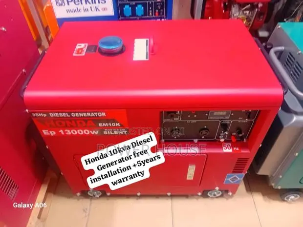 Strong Finish Honda Diesel Generator 10kva Silent · Photo 1