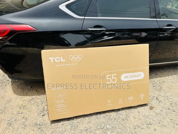 Slim Sleek Sea TCL Uhd Smart Glossy 55”P6l · Photo 1