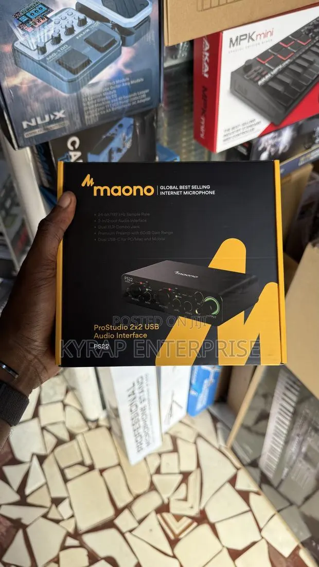 Maono Ps22 Pro Studio 2x2 Soundcard · Photo 1