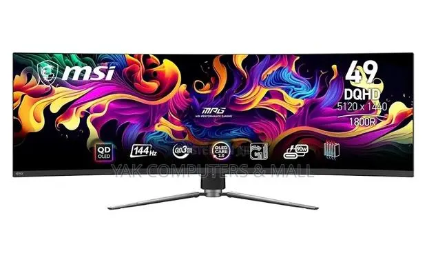 49 Inch Msi MPG 491cqp Qd-Oled 49 Inch DQHD Curved Gaming · Photo 1