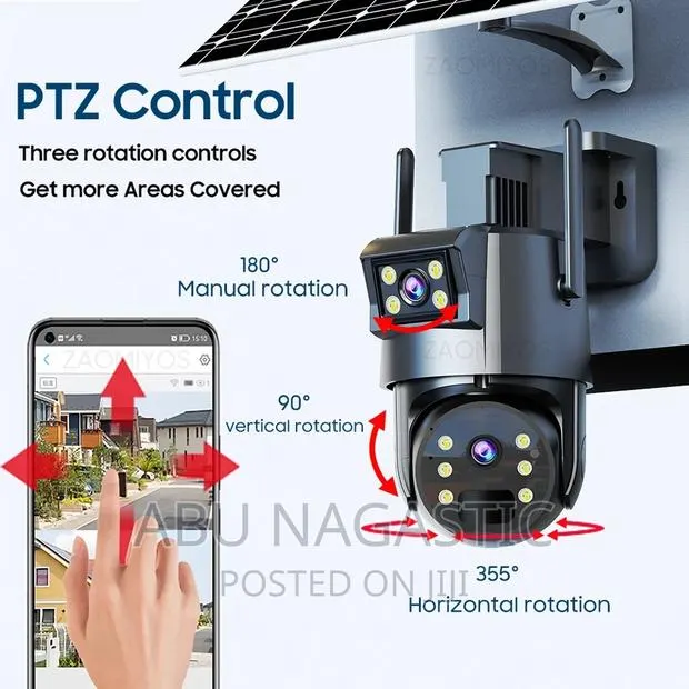 Solar 4G Camera Outdoor Duel Lens · Photo 1