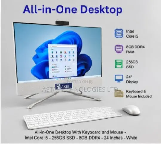 New Desktop Computer 8GB Intel Core i5 SSD 256GB · Photo 1